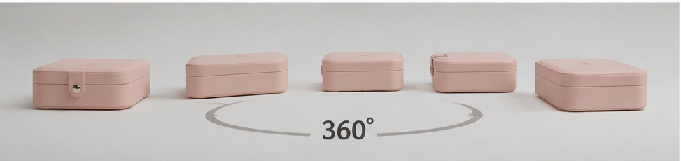 WanderLuxe Compact Jewellery Case